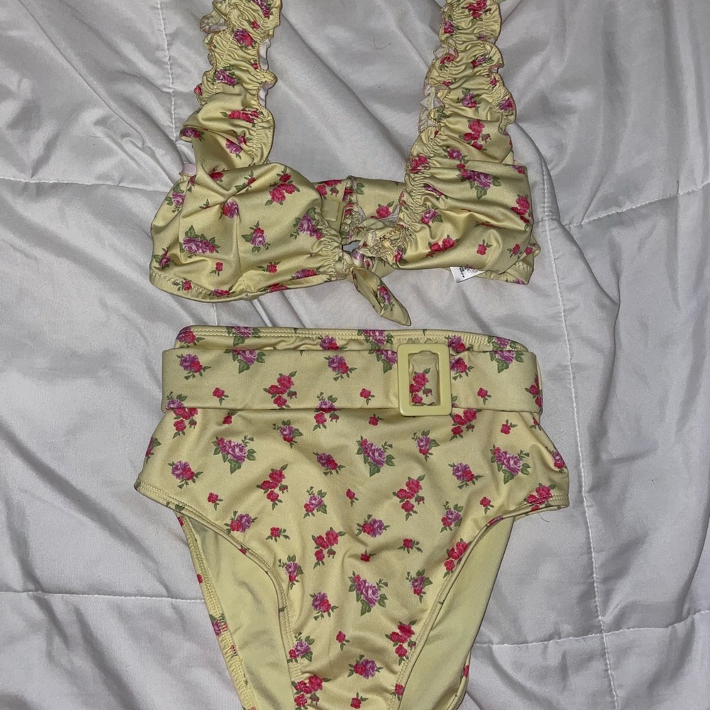 ASOS Two Piece Swimsuit Highwaisted Set